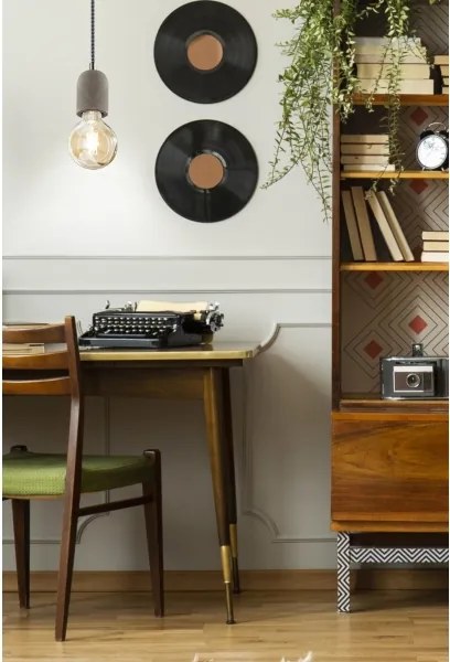 Eglo 32531 - Lampadario a sospensione con filo YORTH 1xE27/60W/230V