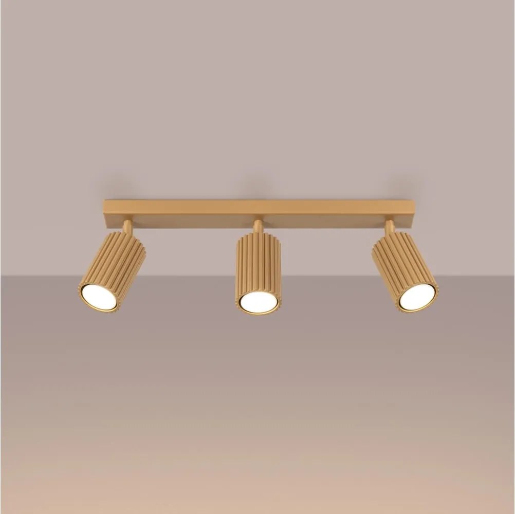 Brilagi - Faretto LED CRESTO 3xGU10/10W/230V dorato