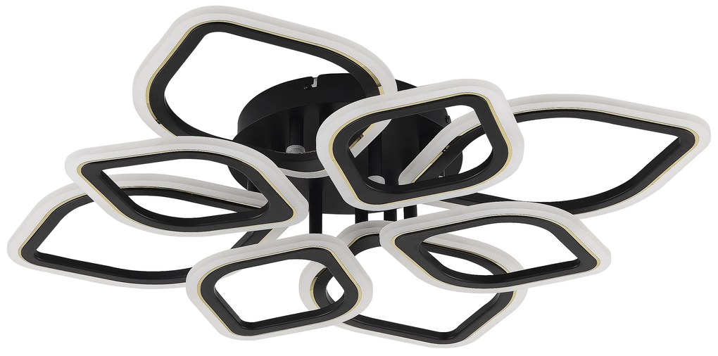 Zuma Line Illumia lampada da soffitto 1x75 W bianco-nero MS236180R-BK