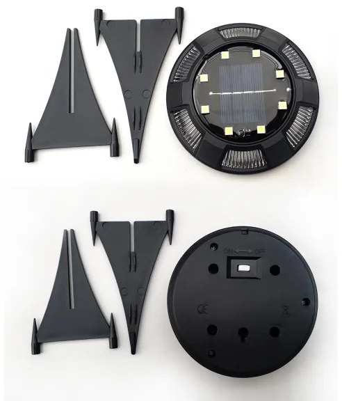 SET 4x Lampada LED solare LED/1,2V 200 mAh IP44