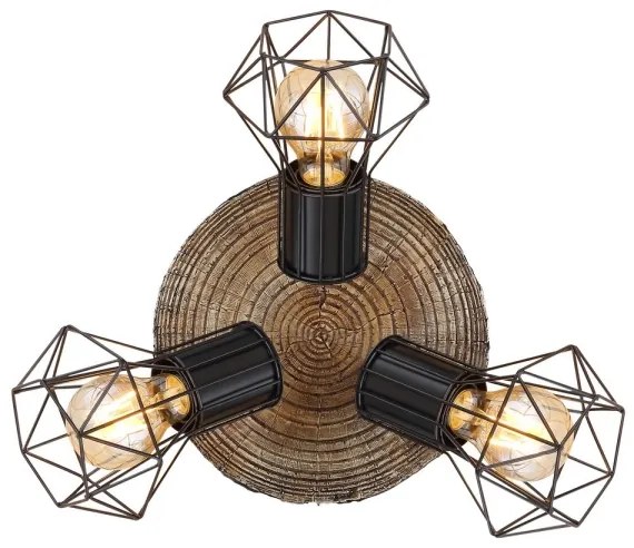 Globo 54017W-3 - Luce Spot PRISKA 3xE27/60W/230V