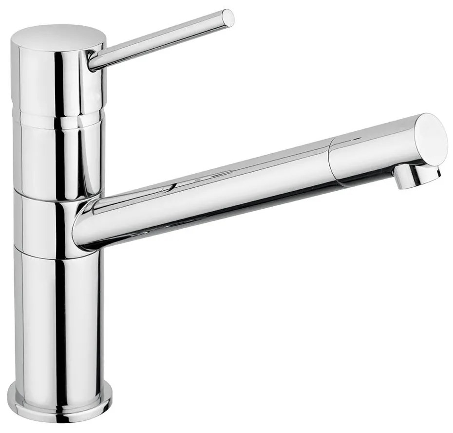 Miscelatore per lavello con canna bassa girevole Jacuzzi Rubinetteria