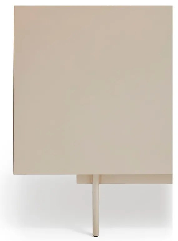 Cassettiera bassa beige/naturale in rovere 180x78 cm Otto - Teulat