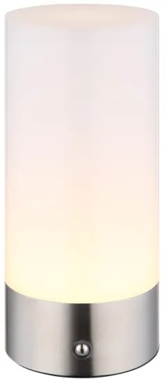 Globo 21040RGB - Lampada da tavolo LED RGB touch ricaricabile LEX 1,8W/5V 1500mA