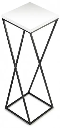 Portafiori LOFT 70x24 cm nero/bianco