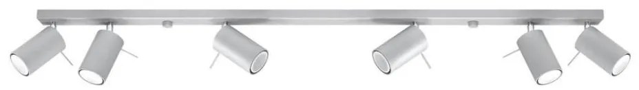 Sollux SL.0454 - Faretto da binario RING 6xGU10/10W/230V