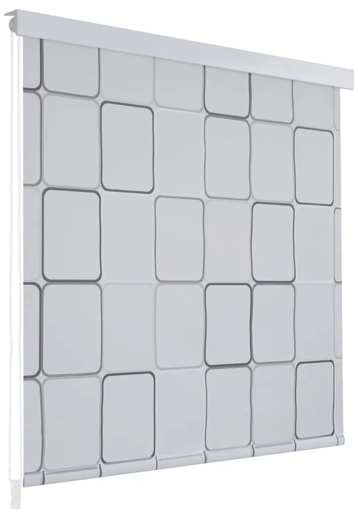Tenda A Rullo Per Doccia 160x240 Cm Quadrati /