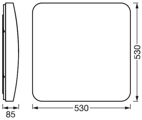 Ledvance - Plafoniera LED Dimmerabile SMART+ CLEAM LED/42W/230V Wi-Fi
