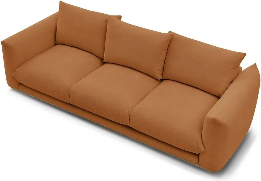 Divano arancione 265 cm Ernest – Bobochic Paris