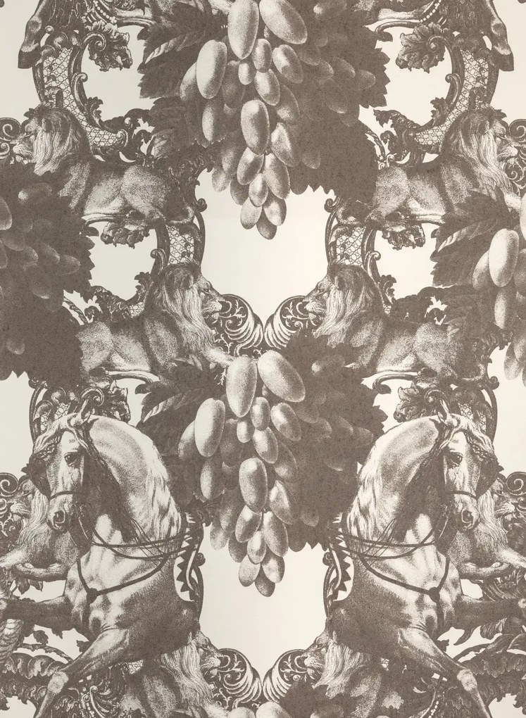 Studio Lisa Bengtsson Carta da parati Sir Grace - Grey