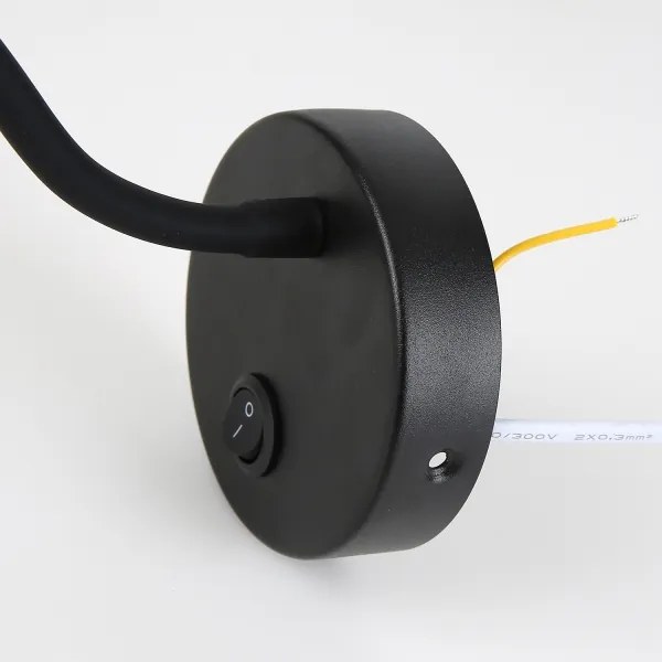 Brilagi - Lampada da parete flessibile dimmerabile a LED MAYA 1xG9/4W/230V nero