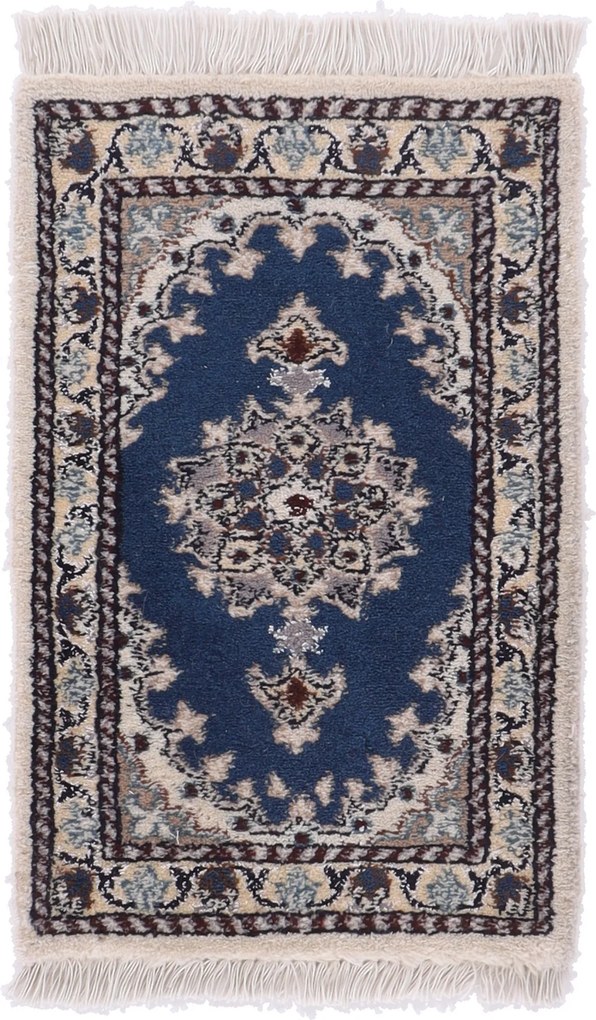 Nain Tappeto 40x60 (Iran) Annodato A Mano