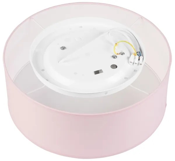 Plafoniera SIRJA PASTEL DOUBLE 2xE27/15W/230V diametro 35 cm rosa