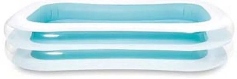 Intex - piscina gonfiabile rettangolare family +6 anni - CM.262X175X56H. - peso KG.5,30 (56483)