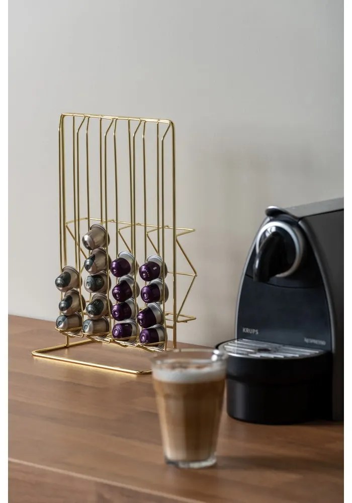Supporto per capsule in oro Wired - PT LIVING