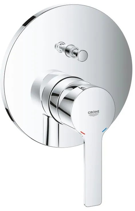 Rubinetto per doccia getto laminare cristallino Lineare P cromo lucido GROHE
