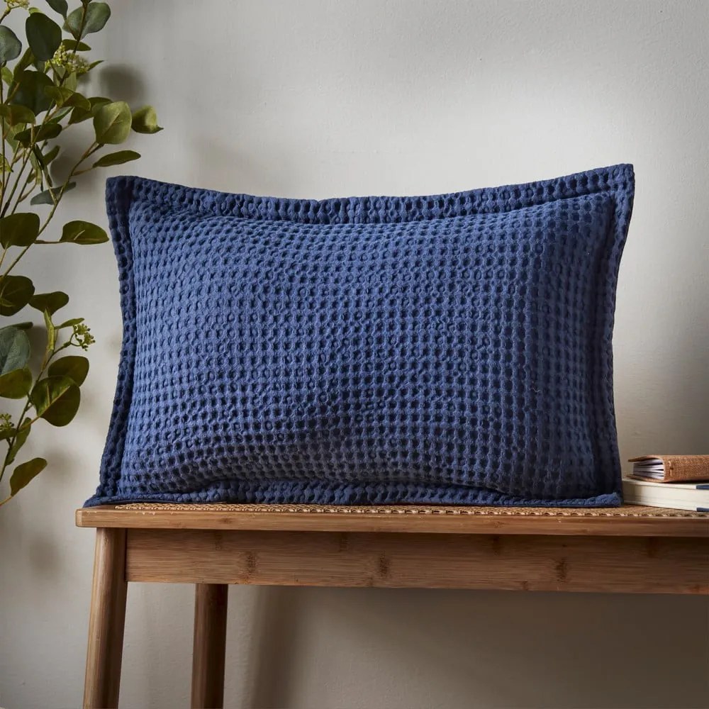 Cuscino decorativo in cotone 30x50 cm Jaipur Chunky Waffle – Pineapple Elephant