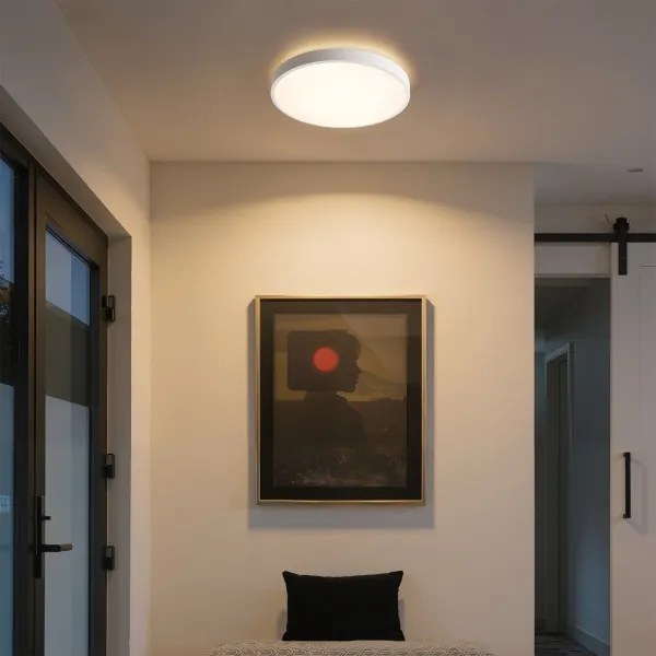 Brilagi - Apparecchio dimmerabile LED GLASS POOL DOUBLE LED/48W/230V 40 cm bianco + telecomando