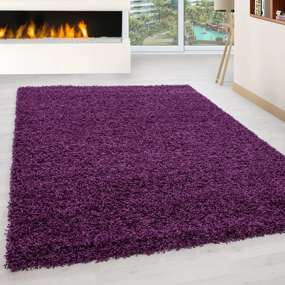 Tappeto viola scuro 200x290 cm Life - Ayyildiz Carpets