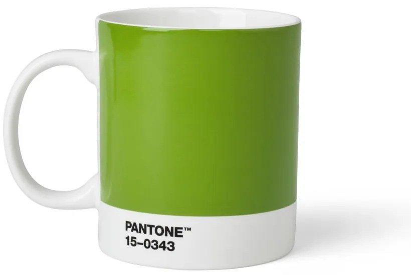 Tazza in ceramica verde 375 ml Green 15-0343 - Pantone