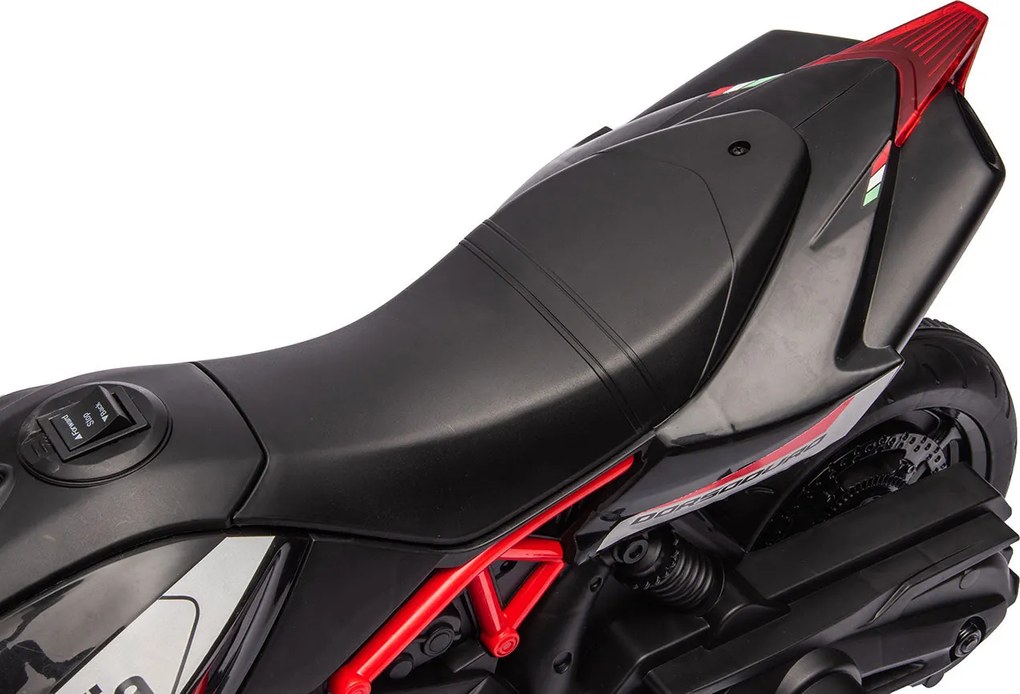 Moto Elettrica per Bambini 6V Aprilia Dorsoduro Small Nera...