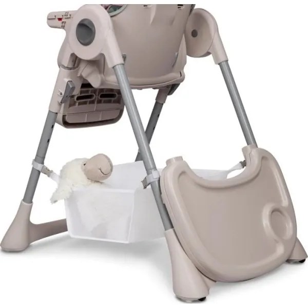 Lionelo - Sedia da pranzo per bambini ZANNA beige