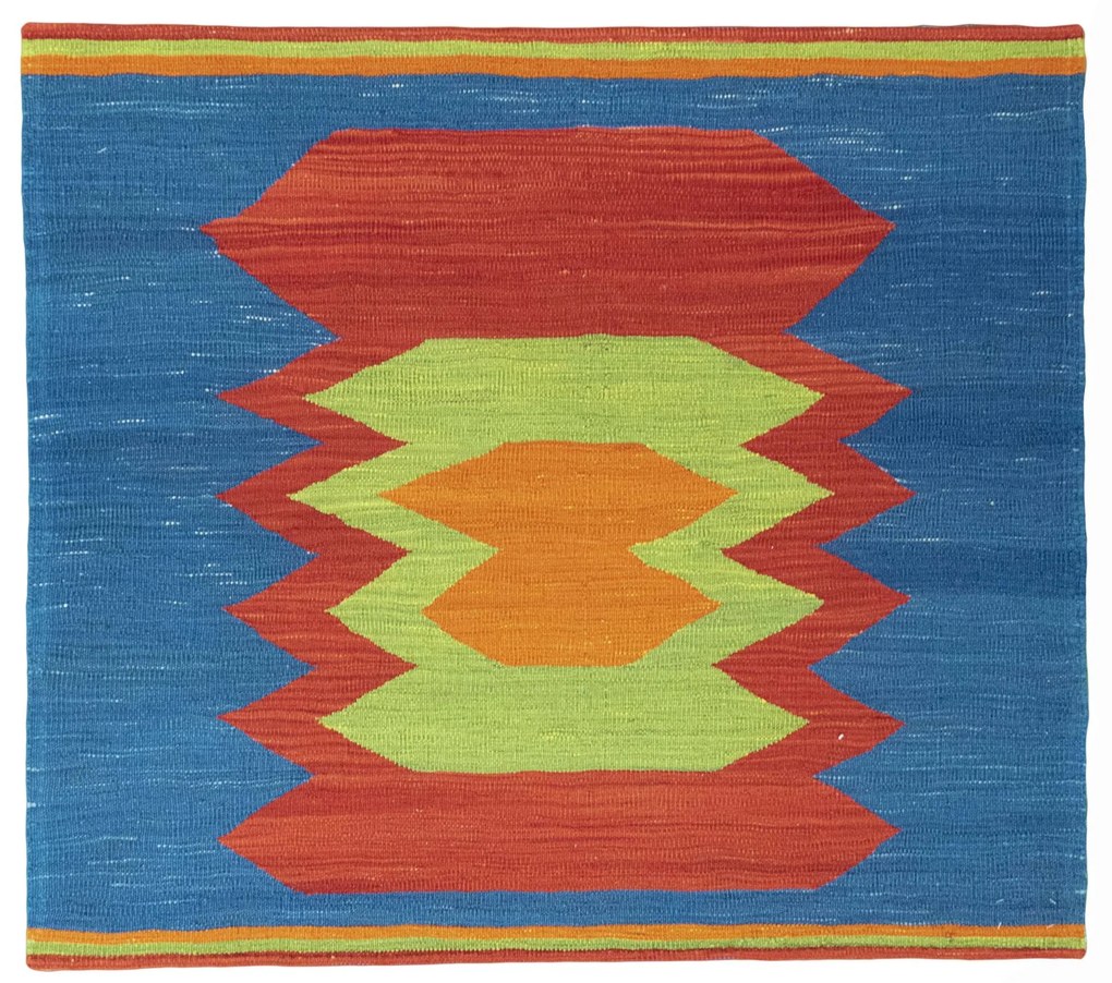 Kilim Tappeto persiano 120x110 (Iran) Tessuto A Mano