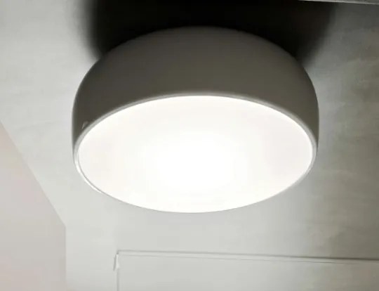 Flos Smithfield Ceiling Pro Lampada led 60 cm da soffitto a luce diretta in alluminio Nero Opaco