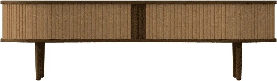 Mobile TV marrone/marrone chiaro con effetto rovere 140x40x46 cm Audacious – UMAGE