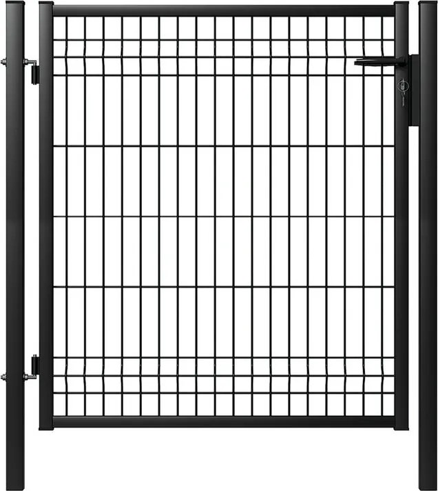 Cancelletto FERRO BULLONI Lario in acciaio grigio H 150 x L 100 cm