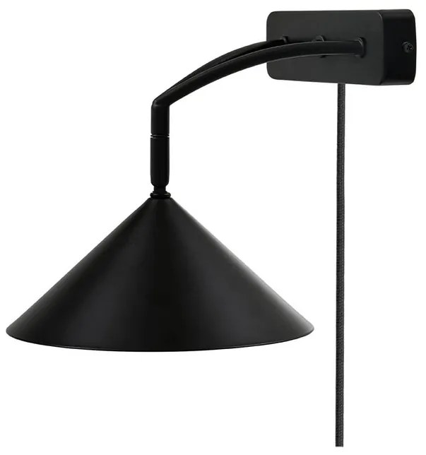 Curve Applique da Parete Black - Globen Lighting