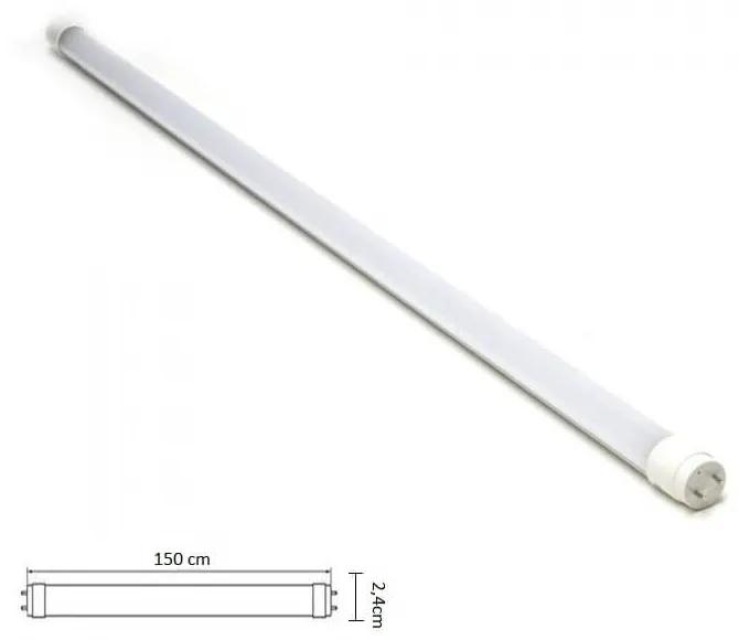Tubo LED T8 150cm 25W serie Professional (alimentazione Bilaterale) - High CRI Colore Bianco Freddo 5.000K