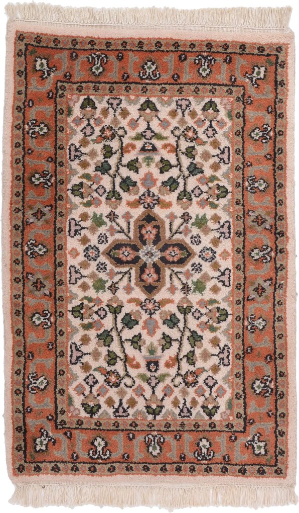 Bidjar Tappeto 60x90 (Indian) Annodato A Mano