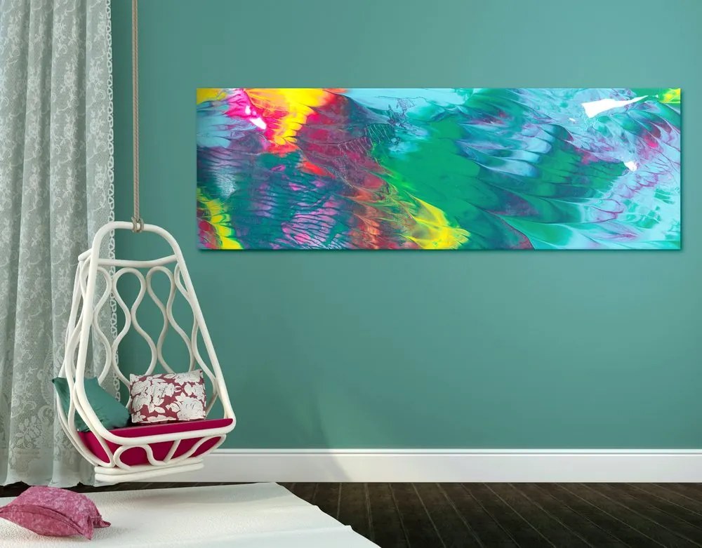 Stampa su tela – Astrazione in colori pastello