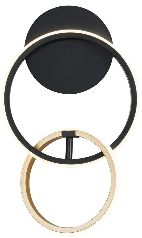 Zuma Line 20002W-GD - Applique a LED RANDO LED/18W/230V 3000/4000/6000K