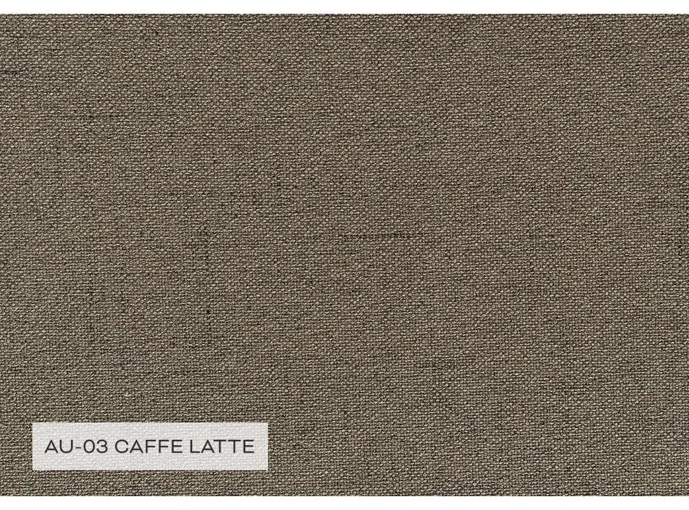 Divano angolare marrone allungabile e con contenitore (con penisola a sinistra/a L) Classy Sophie – Miuform