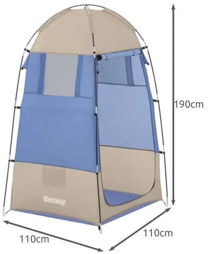 Tenda fasciatoio da trekking 190 x 110 cm