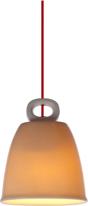 Lampadario bianco con paralume in ceramica Sewilla – Candellux Lighting