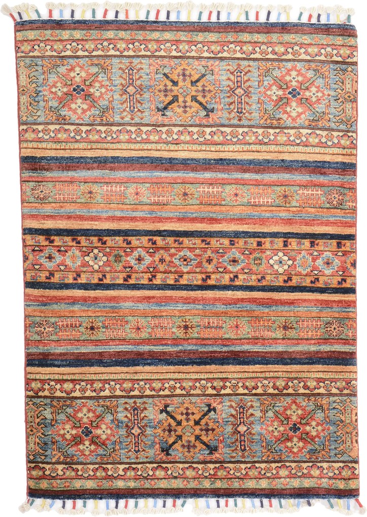 Samarkand Tappeto 120x90 (Pakistan) Annodato A Mano