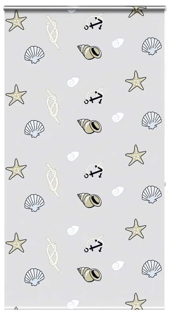 Tenda A Rullo Per Doccia Cassonetto 140x240cm Larghezza Tessuto /