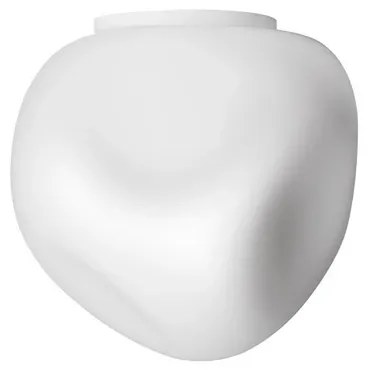 Hoba Midi Applique da Parete/Plafoniera Bianco - Foscarini