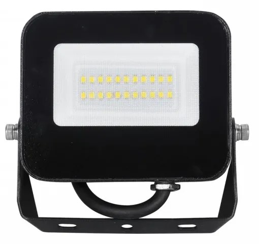 Faro LED 20W IP65, 125lm/W - chip LED OSRAM Black Colore  Bianco Caldo 2.700K