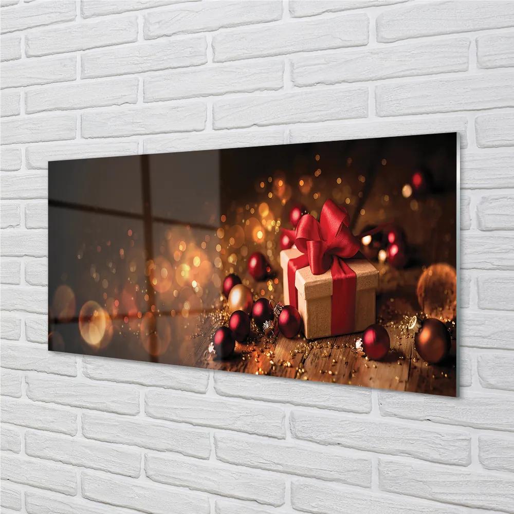 Quadro acrilico Baubles Gift Board 100x50 cm