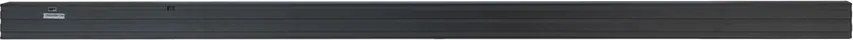 Lampada Lineare LED da Soffitto 42W 120cm Nera con driver Philips