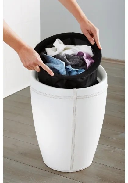 WENKO 21773100 - Sgabello CANDY 36x50,5 cm bianco/nero