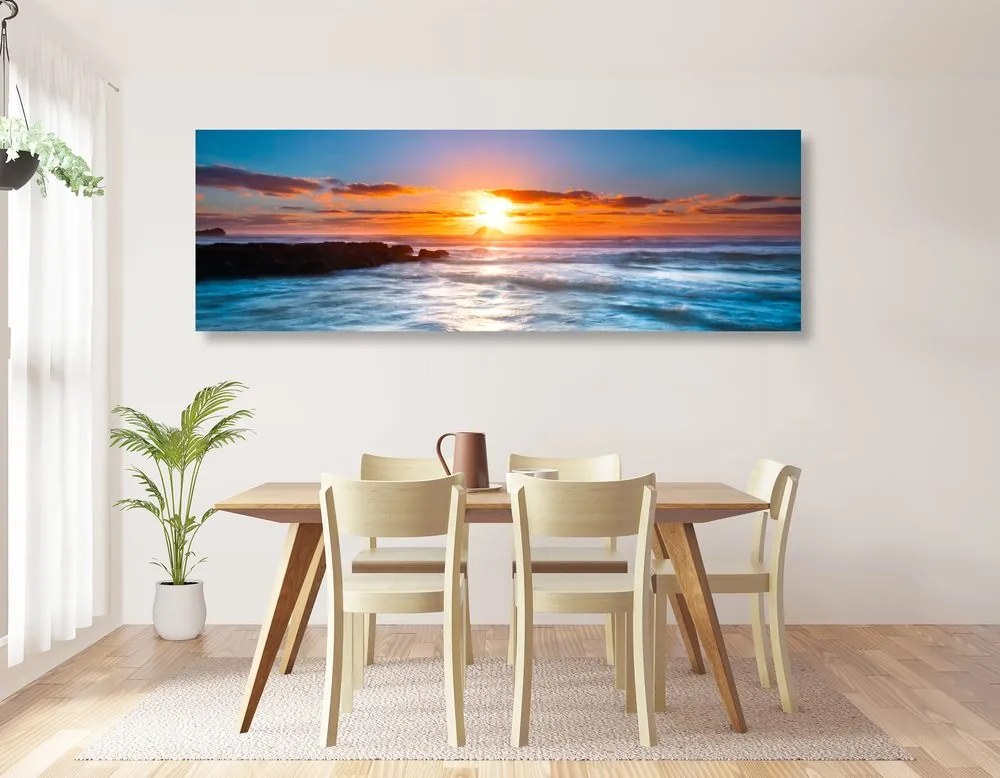 Quadro su tela – Tramonto romantico