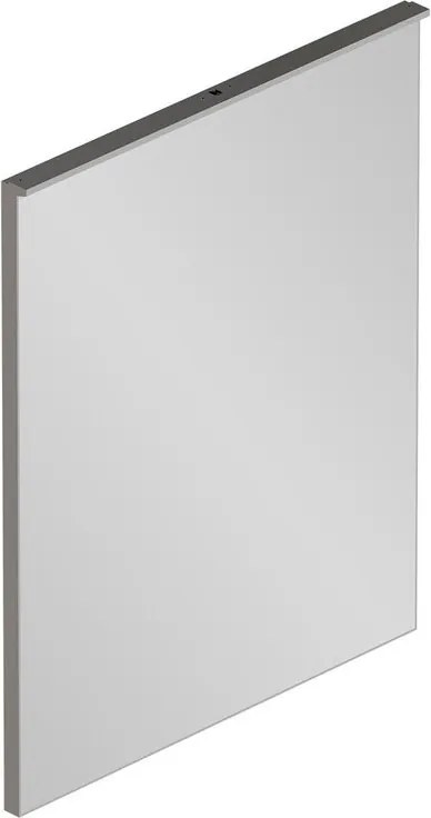 Specchio con illuminazione integrata bagno rettangolare Lumea L 60 x H 75 x P 4 cm grigio / argento