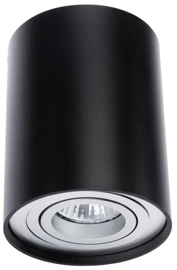 Faretto TUBA 1xGU10/50W/230V nero