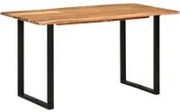 Tavolo da Pranzo 140x70x76 cm in Legno Massello di Acaciacod mxl 97103