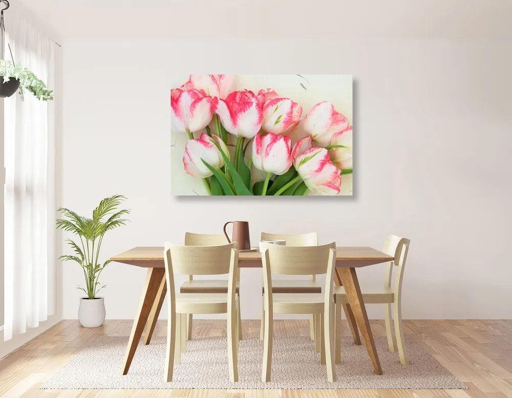 Stampa su tela – Tulipani primaverili